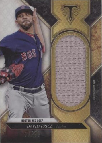 2017 Topps Triple Threads - David Price #SJR-DPI