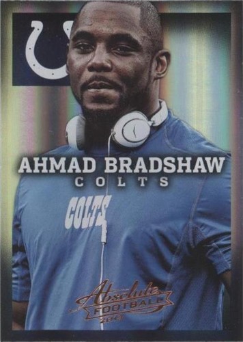 2013 Panini Absolute Ahmad Bradshaw #45