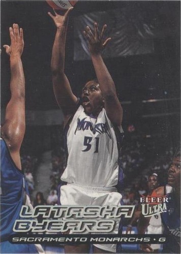2000 Fleer Ultra WNBA - Latasha Byears #22