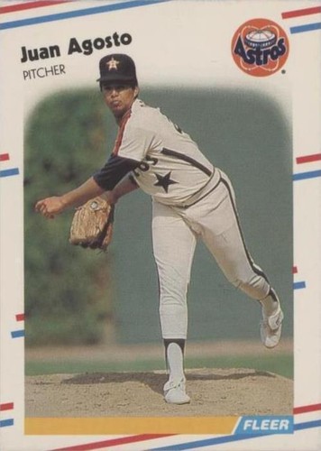 1988 Fleer - Juan Agosto #437