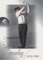 2001 SP Authentic - Mark Hensby #73
