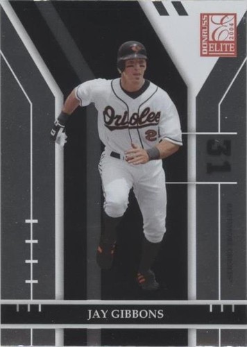 2004 Donruss Elite - Jay Gibbons #9