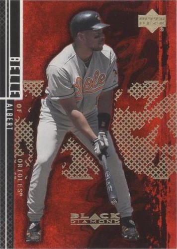 2000 Upper Deck Black Diamond Rookie Edition - Albert Belle #19