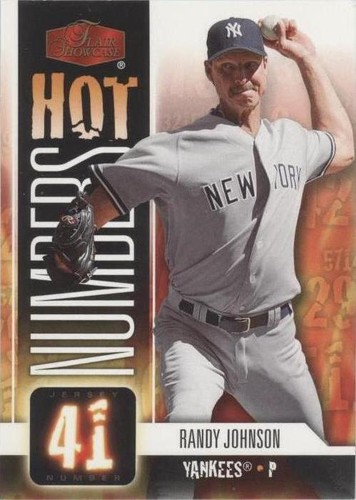 2006 Flair Showcase - Randy Johnson #HN-25