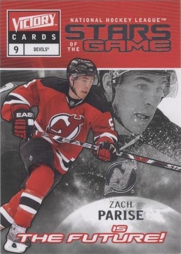 2009-10 Upper Deck Victory - Zach Parise #SG4