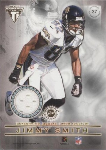 2001 Pacific Private Stock Titanium David Boston Jimmy Smith #37