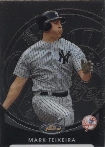 2010 Topps Finest - Mark Teixeira #28