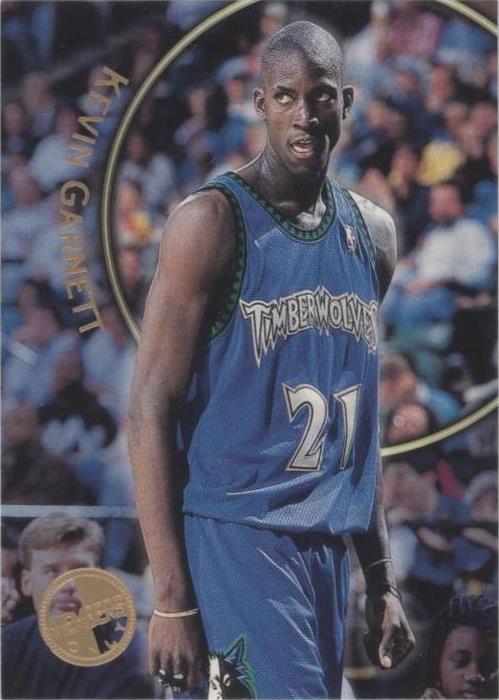 1996-97 Topps Stadium Club Miembros Solo 55 - Kevin Garnett #21