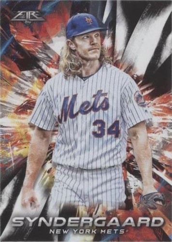 2018 Topps Fire - Noah Syndergaard #137