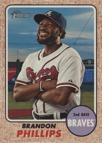 2017 Topps Heritage High Number - Brandon Phillips #534
