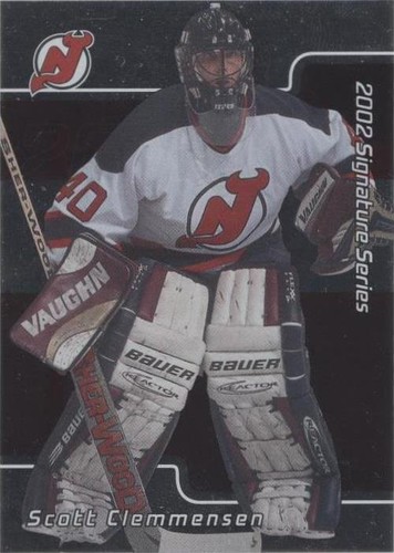 2001-02 In the Game Be A Player Signature Series - Scott Clemmensen #216
