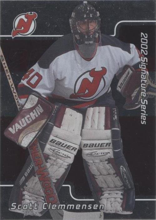 2001-02 In the Game Be A Player Signature Series - Scott Clemmensen #216