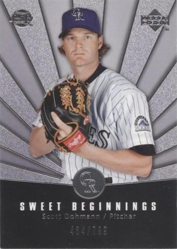 2004 Upper Deck Sweet Spot - Scott Dohmann #163