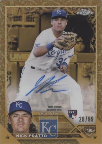 2023 Topps Gilded Collection - Nick Pratto #CGA-NP