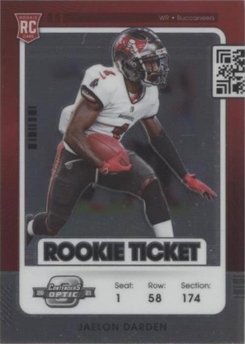 2021 Panini Contenders Optic Jaelon Darden #70