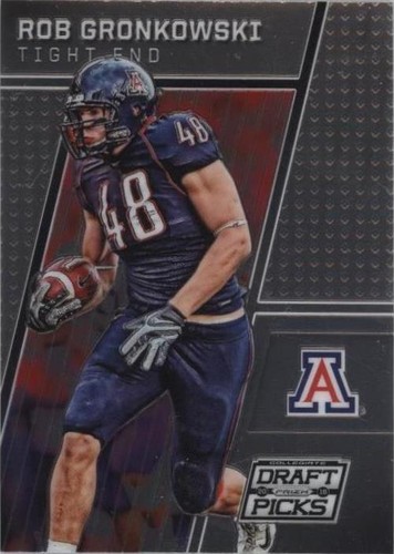 2016 Panini Prizm Collegiate Draft Picks Rob Gronkowski #85