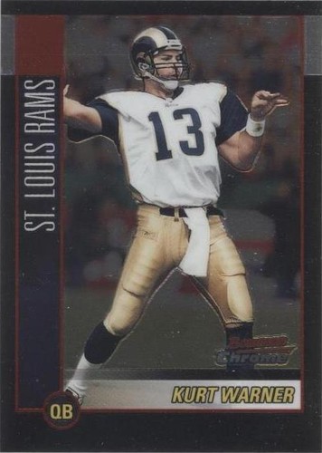 2002 Bowman Chrome Kurt Warner #58