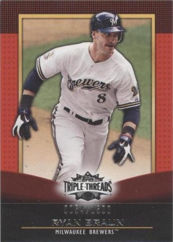 2011 Topps Triple Threads - Ryan Braun #1