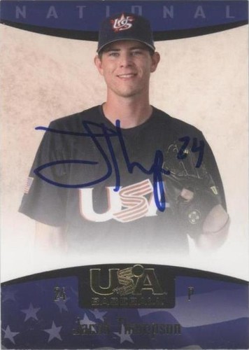 2008 Upper Deck 2007 USA Baseball National Teams - Jacob Thompson #80