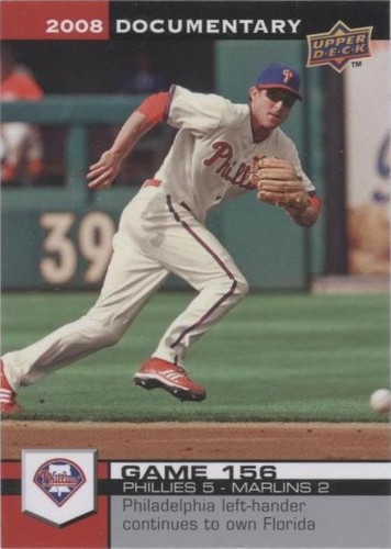 2008 Upper Deck Documentary - Chase Utley #4682