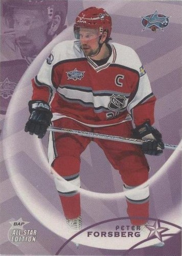 2002-03 In the Game Be A Player All-Star Edition - Peter Forsberg #23