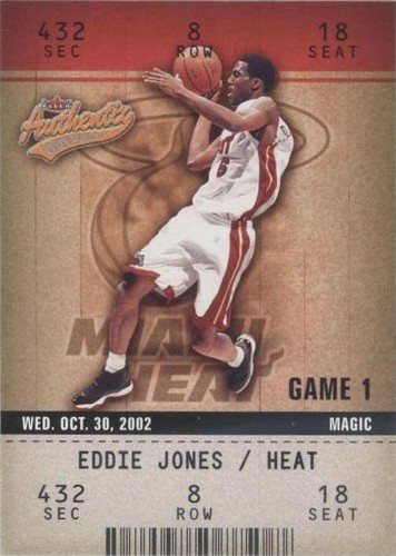 2002-03 Fleer Authentix - Eddie Jones #78