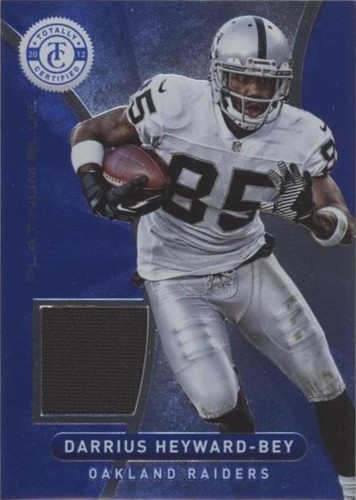 2012 Totally Certified Darrius Heyward-Bey #63