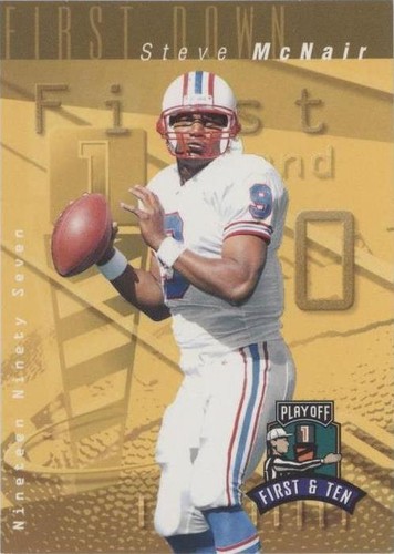 1997 Playoff First & Ten Steve McNair #120