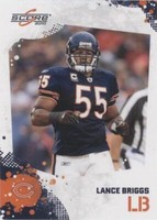 2010 Score Lance Briggs #54