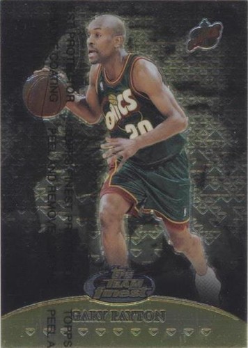 1999-00 Topps Finest - Gary Payton #TF15