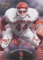 2011 Upper Deck University of Oklahoma Brian Bosworth #44