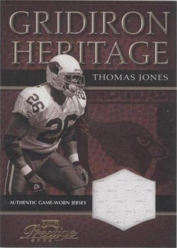 2003 Playoff Prestige Thomas Jones #GH-25