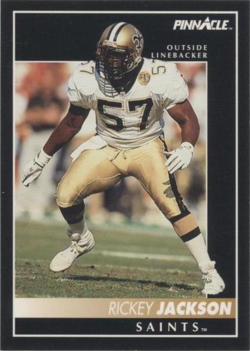 1992 Pinnacle Rickey Jackson #204