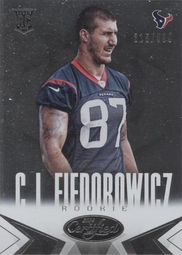 2014 Panini Certified C.J. Fiedorowicz #108