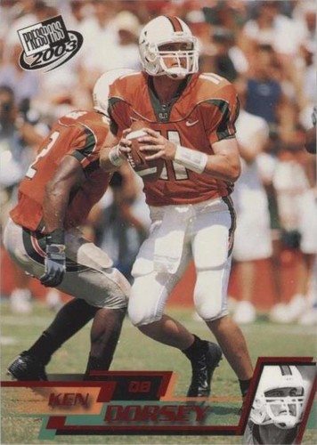 2003 Press Pass Ken Dorsey #T3