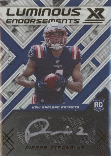 2022 Panini XR Pierre Strong Jr. #LUM-PS