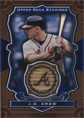 2004 Upper Deck Etchings - J.D. Drew #BE-JD