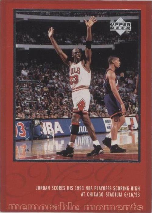 1998 Upper Deck MJ Career Collection - Michael Jordan #55