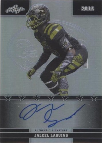 2016 Leaf U.S. Army All-American Bowl Jaleel Laguins #45