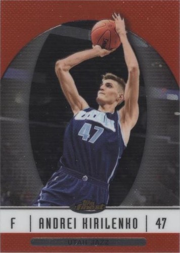 2006-07 Topps Finest - Andrei Kirilenko #20