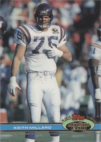 1991 Topps Stadium Club Keith Millard #108