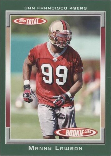 2006 Topps Total Manny Lawson #535