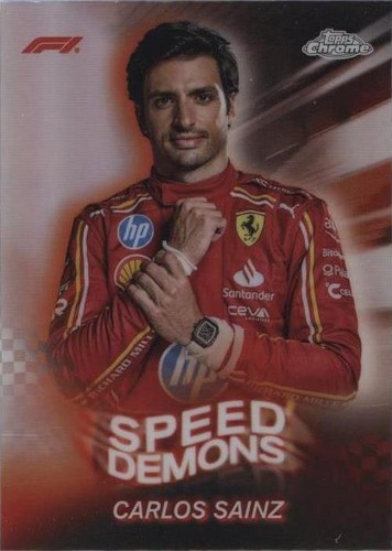 2024 Topps Chrome Formula 1 - Carlos Sainz #SD-4