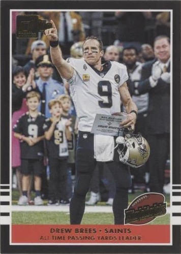 2019 Panini Donruss Drew Brees #H-2