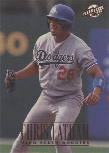 1996 Fleer Excel - Chris Latham #178
