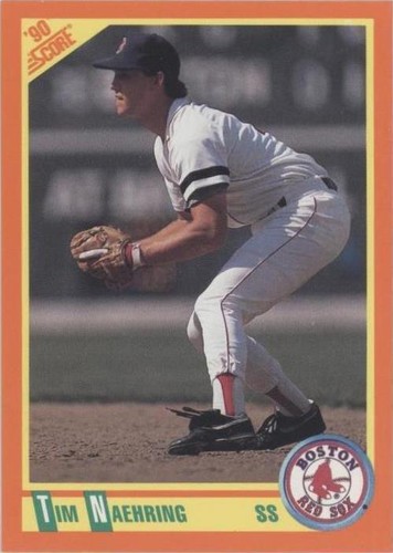 1990 Score Rookie & Traded - Tim Naehring #87T