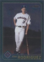 2001 Topps Chrome - Alex Rodriguez #587