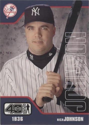 2002 Upper Deck 40 Man - Nick Johnson #443