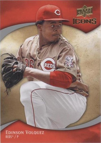 2009 Upper Deck Icons - Edinson Volquez #36