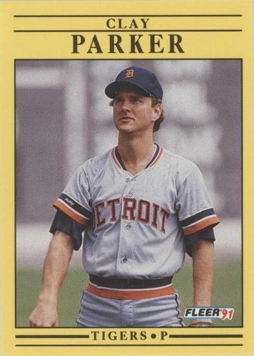 1991 Fleer - Clay Parker #346